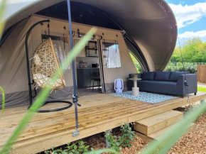 Glampinglodge 2 pers met hottub